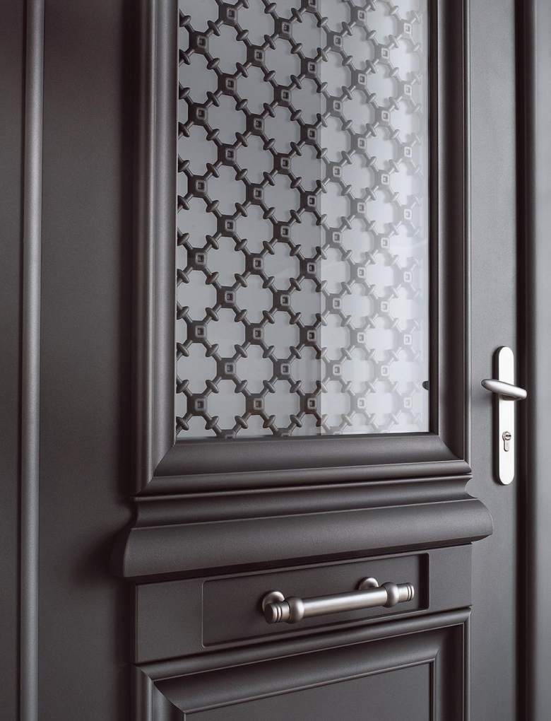 Porte d'entrée Aluminium Athéna -